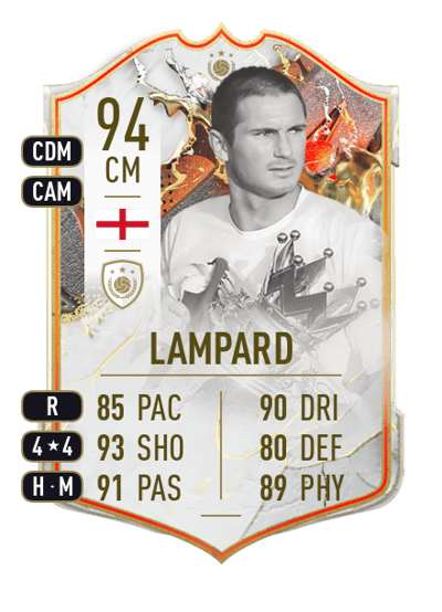Frank Lampard Trophy Titans ICON 94 OVR