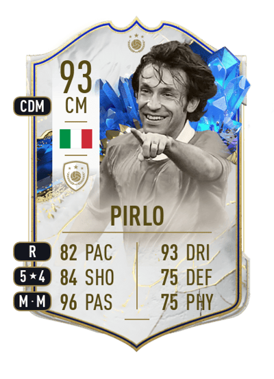 Andrea Pirlo TOTY ICON 93 OVR