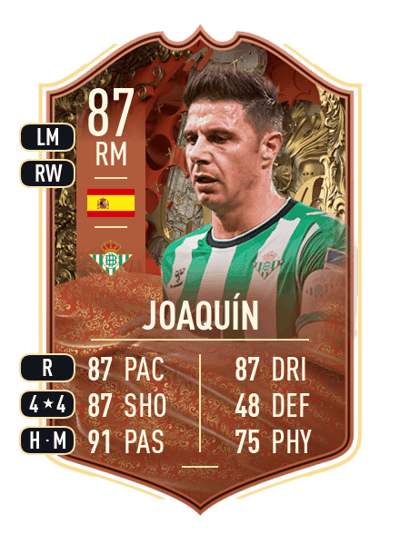 Joaquín FUT CENTURIONS 87 OVR