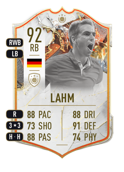 Philipp Lahm Trophy Titans ICON 92 OVR