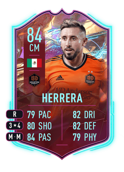 Héctor Herrera RULEBREAKERS 84 OVR
