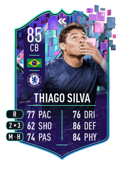 Thiago Silva Flashback Player 85 OVR