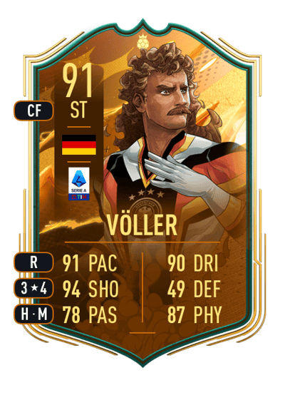 Rudi Völler World Cup Hero 91 OVR