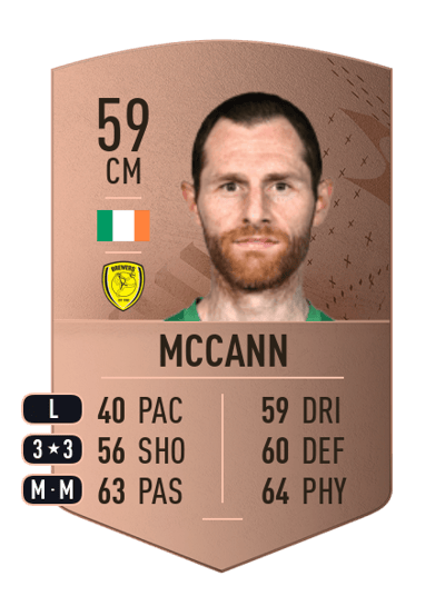Chris McCann Common 59 OVR