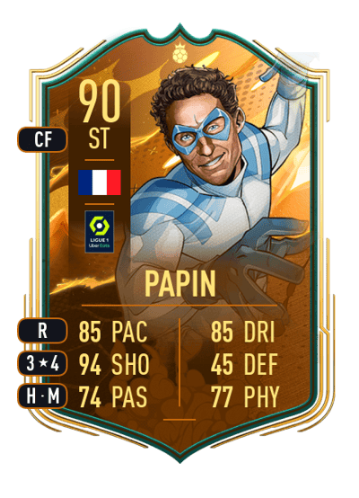 Jean-Pierre Papin World Cup Hero 90 OVR