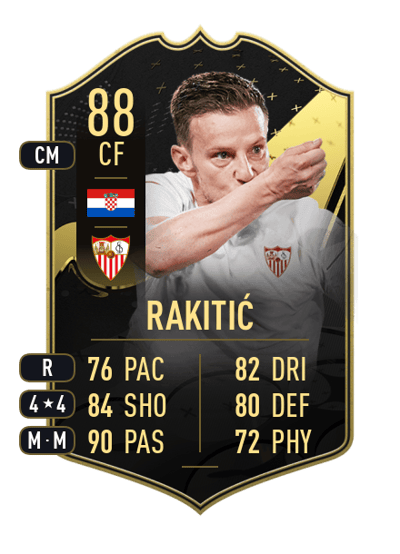 Ivan Rakitić Team of the Week 88 OVR
