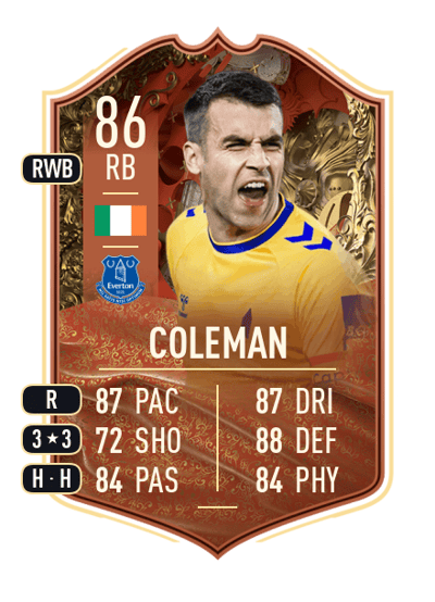 Séamus Coleman FUT CENTURIONS 86 OVR