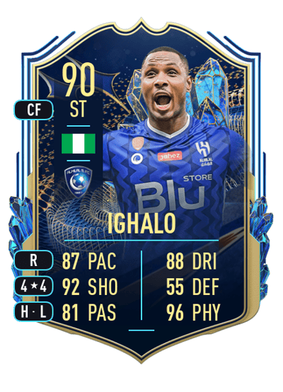 Odion Ighalo Team of the Season 90 OVR