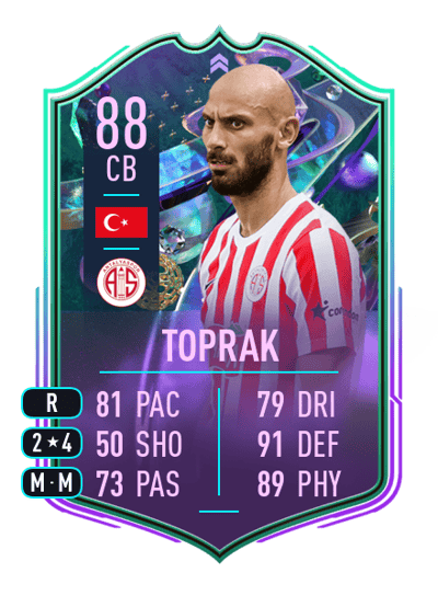 Ömer Toprak FANTASY FUT 88 OVR