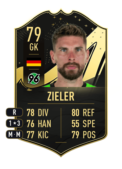 Ron-Robert Zieler Team of the Week 79 OVR