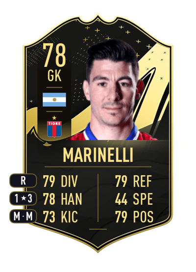 Gonzalo Marinelli Team of the Week 78 OVR