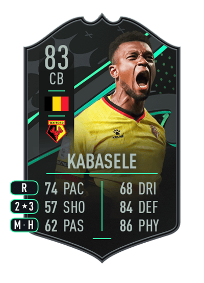 Christian Kabasele SQUAD FOUNDATIONS 83 OVR