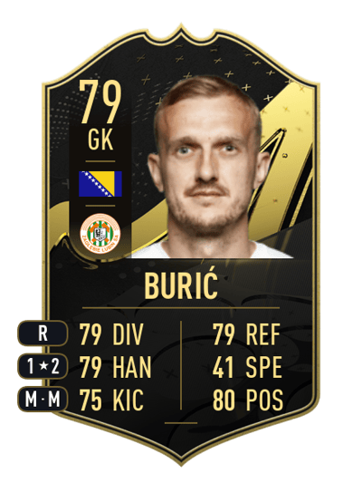 Jasmin Burić Team of the Week 79 OVR