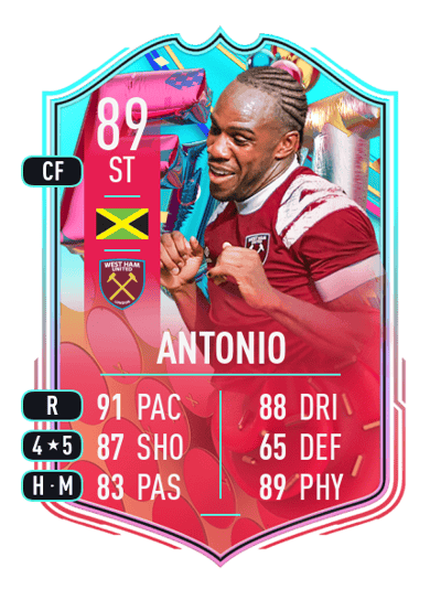 Michail Antonio FUT Birthday 89 OVR