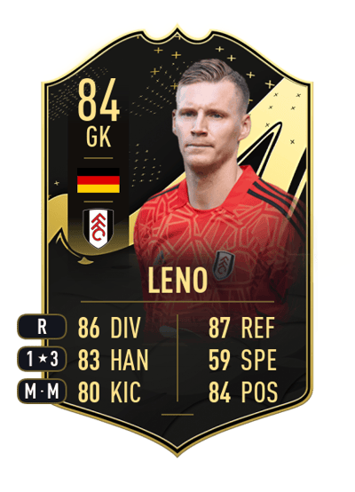 Bernd Leno Team of the Week 84 OVR