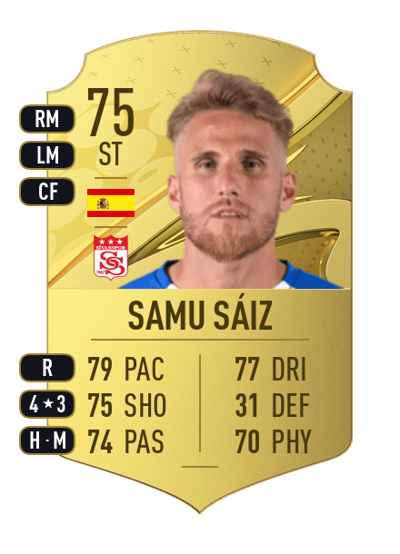 Samu Sáiz Rare 75 OVR