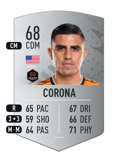 Joe Corona Common 68 OVR