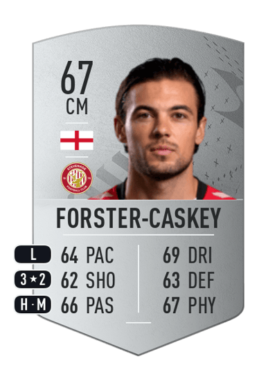 Jake Forster-Caskey Common 67 OVR