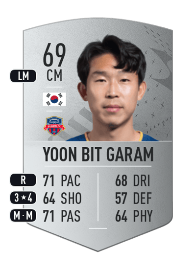 Yoon Bit Garam Common 69 OVR