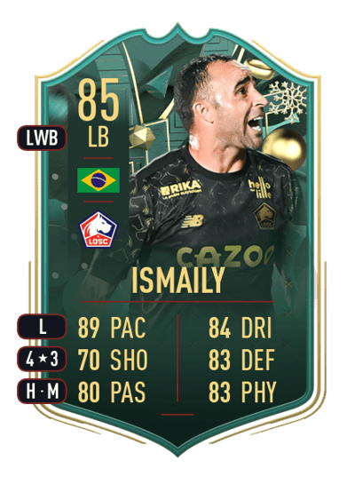 Ismaily WINTER WILDCARDS 85 OVR