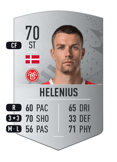 Nicklas Helenius Common 70 OVR