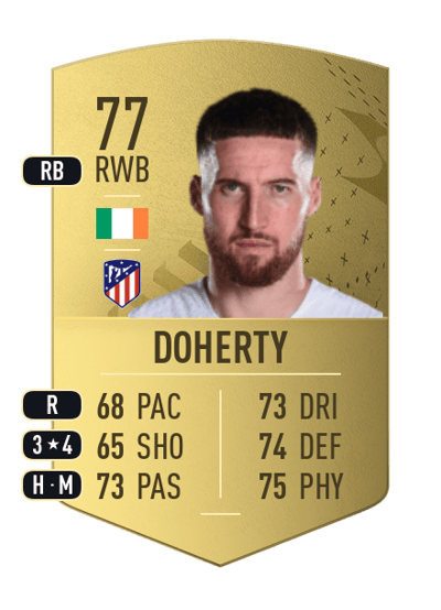 Matt Doherty Common 77 OVR