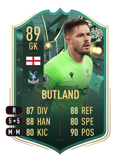 Jack Butland WINTER WILDCARDS 89 OVR