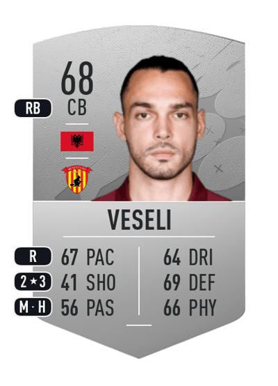 Frédéric Veseli Common 68 OVR
