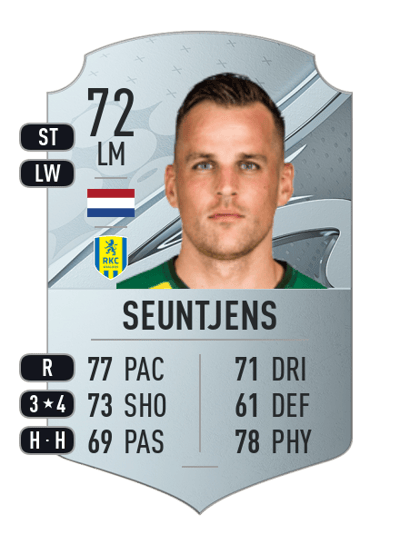 Mats Seuntjens Rare 72 OVR
