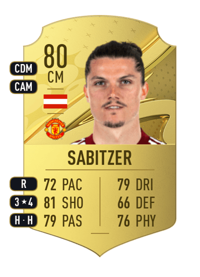 Marcel Sabitzer Rare 80 OVR