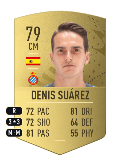 Denis Suárez Common 79 OVR
