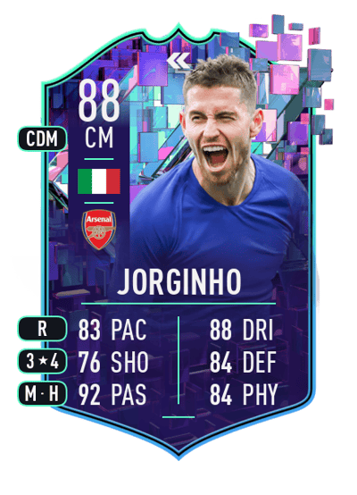 Jorginho Flashback Player 88 OVR