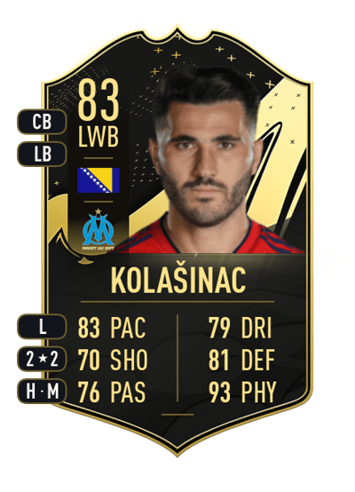 Sead Kolašinac Team of the Week 83 OVR