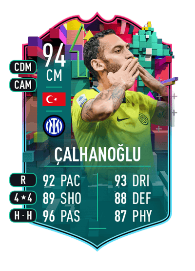 Hakan Çalhanoğlu Level Up 94 OVR