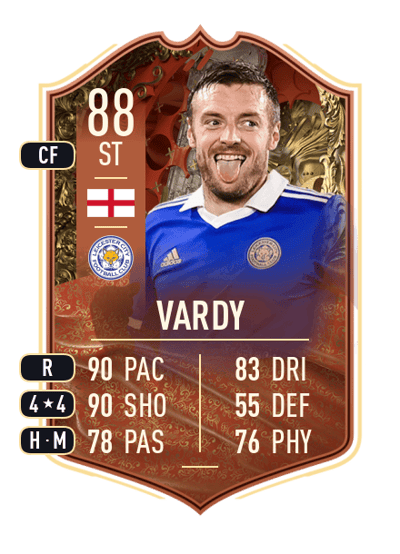 Jamie Vardy FUT CENTURIONS 88 OVR
