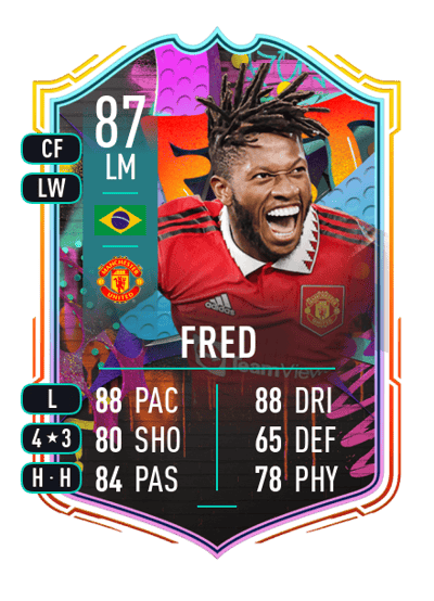 Fred Out of Position 87 OVR