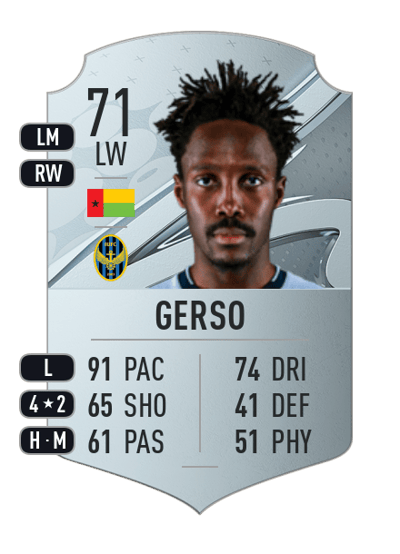 Gerso Rare 71 OVR