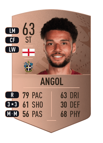 Lee Angol Common 63 OVR