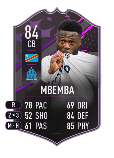 Chancel Mbemba Dynamic Duos 84 OVR