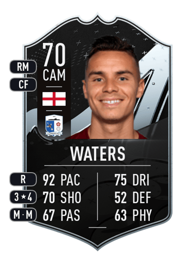 Billy Waters Team of the Week 70 OVR