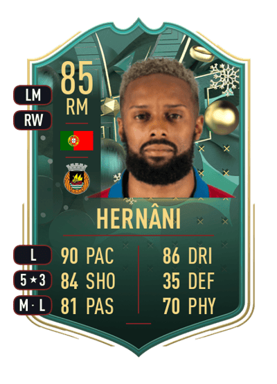 Hernâni WINTER WILDCARDS 85 OVR