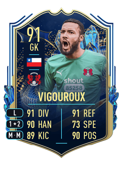 Lawrence Vigouroux Team of the Season 91 OVR