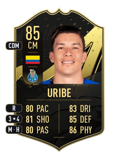 Mateus Uribe Team of the Week 85 OVR