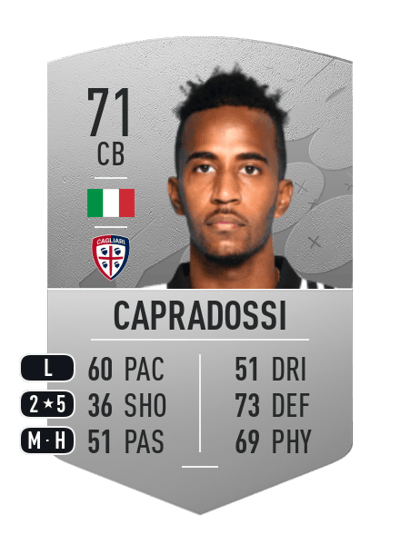 Elio Capradossi Common 71 OVR