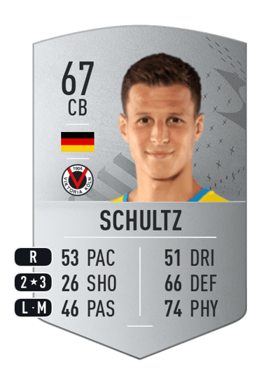 Michael Schultz Common 67 OVR