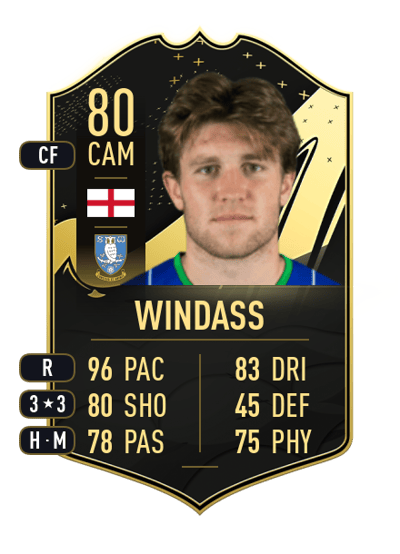 Josh Windass Team of the Week 80 OVR