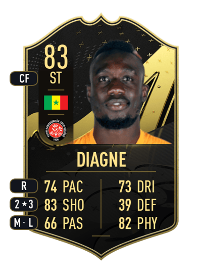 Mbaye Diagne Team of the Week 83 OVR