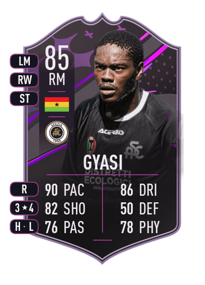 Emmanuel Gyasi Dynamic Duos 85 OVR