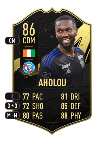 Jean-Eudes Aholou Team of the Week 86 OVR