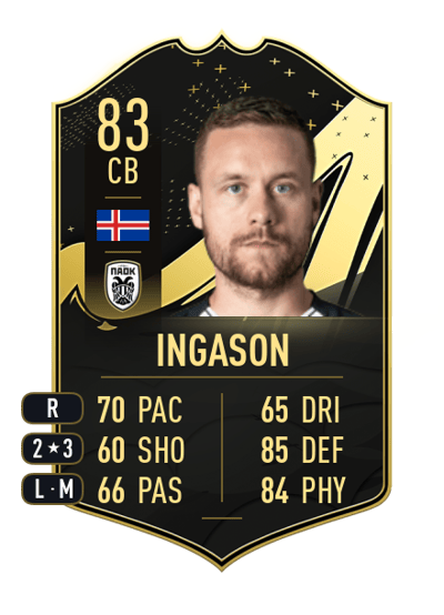 Sverrir Ingi Ingason Team of the Week 83 OVR